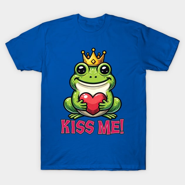 Frog Prince 24 T-Shirt by Houerd